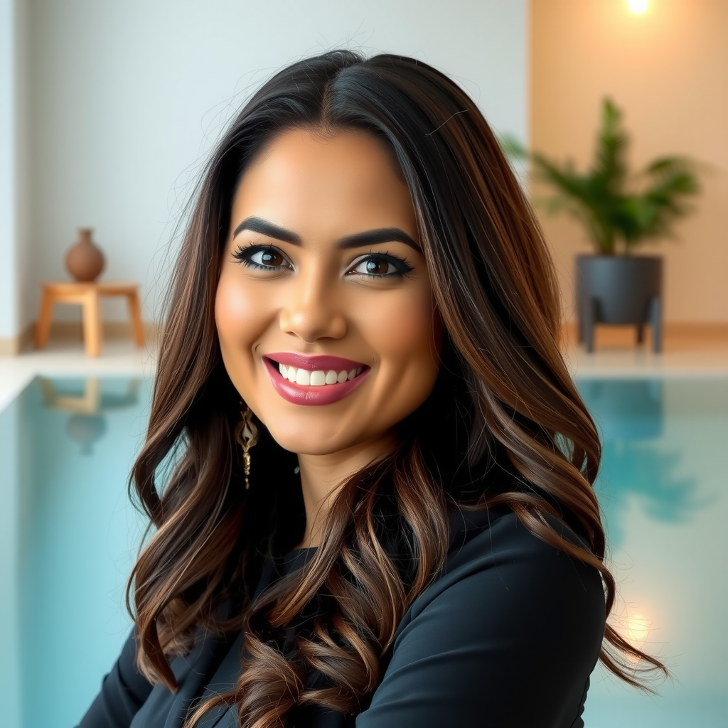 Portrait of Sofia Rodriguez, Wellness & Spa Director at SkyPoolWithAura